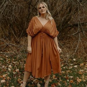 Beautiful Rust Dress - Worn Once